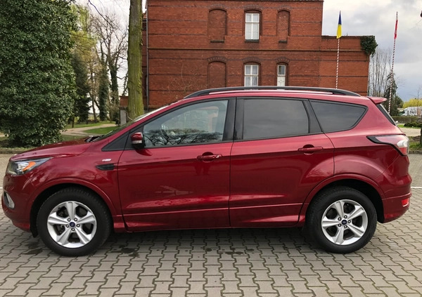 Ford Kuga cena 76800 przebieg: 89080, rok produkcji 2017 z Gdynia małe 781